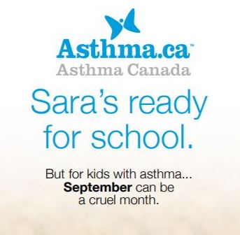 Sara’s Ready – Preparing for the September Asthma Peak